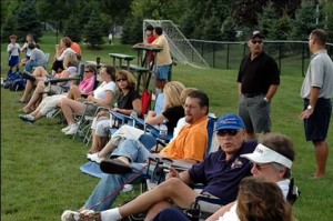 parents at soccer game
