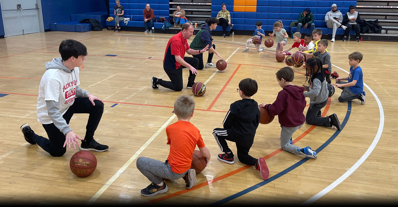 Play Basketball with BYS - backyard sports